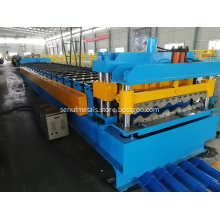 Double layer roof panel roll forming machine